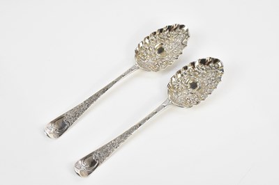 Lot 1149 - THOMAS CHAWNER; a George III hallmarked silver...