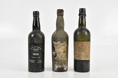 Lot 425 - PORT; a single bottle Tuke Holdsworth, vintage...