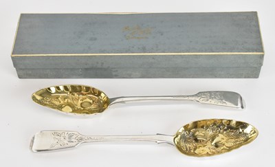 Lot 1184 - H J LIAS & SON; a pair of Victorian hallmarked...