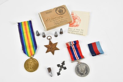 Lot 2462 - A WWI Victory Medal awarded to 32285 Private L...