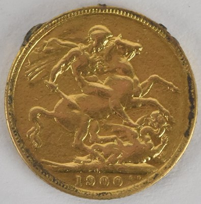 Lot 1673 - A Victoria full sovereign, 1900.