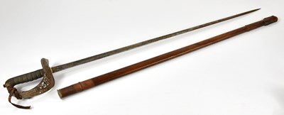 Lot 709 - An Edward VII Irish officer's dress sword, the...