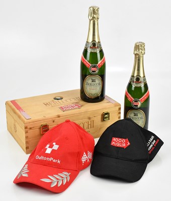 Lot 2392 - 1000 MIGLIA; two bottles of Berlucchi...