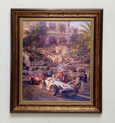 Lot 1348 - AFTER ALFREDO DE LE MARIA; a giclee print,...