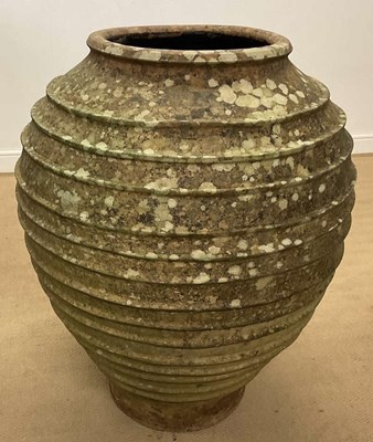 Lot 668 - A large terracotta greek urn pot, 90 x...