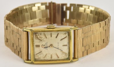 Lot 1775 - OMEGA; a lady's automatic De Ville wristwatch,...