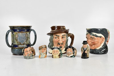 Lot 211 - ROYAL DOULTON; an Artware tyg, 'The Council of...