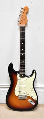 Lot 1007 - FENDER; an American vintage reissue 62...