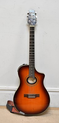 Lot 1069 - LINE 6; a Variax 700 acoustic guitar, cased.