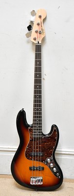 Lot 1067 - SQUIRE BY FENDER; a jazz bass, serial number...