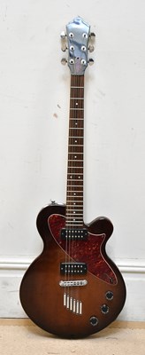 Lot 1046 - YAMAHA; an AES800 electric guitar, serial...