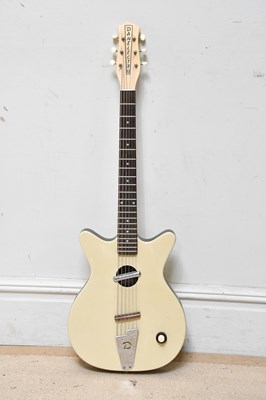 Lot 1048 - DANELECTRO; a 59 electro acoustic guitar,...