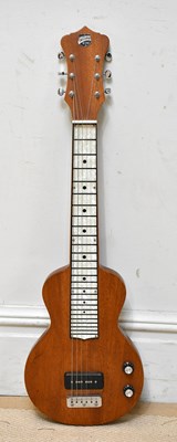 Lot 1118 - RECORD KING; an RG31 lap steel guitar.