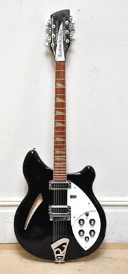 Lot 1009 - RICKENBACKER; a Jetglo 360/12 twelve string...