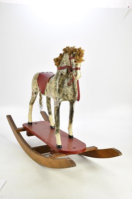 Lot 2447 - A Victorian rocking horse height 68cm.