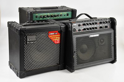 Lot 1066 - FISHMAN; a Loudbox 10 amplifier, with a Roland...