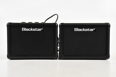 Lot 1089 - BLACKSTAR; a Fly 3 mini amplifier and cab.