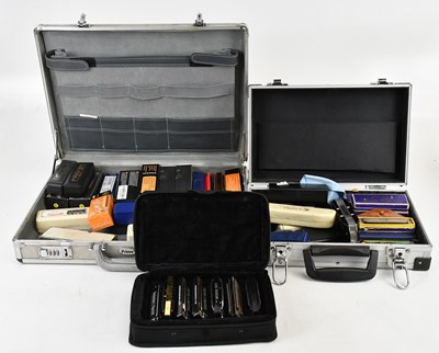 Lot 1075 - A collection of harmonicas, approximately...