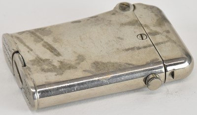 Lot 369 - THORENS; a Swiss made silver plated pocket...