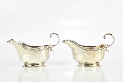 Lot 1237 - E S BARNSLEY & CO; a pair of George V...