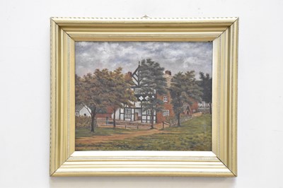 Lot 1932 - FRANK GOYZE; oil on canvas, 'The Old Bleeding...