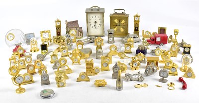 Lot 1494 - METAMEC; a German four jewel mantel clock