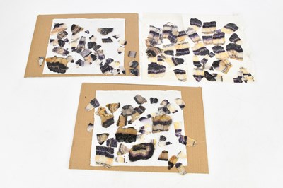 Lot 2311 - MINERALOGY; a collection of Derbyshire Blue...
