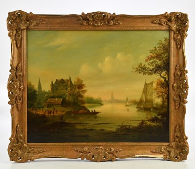 Lot 1916 - ANTHONIE JACOBUS VAN WIJNGAERDT; oil on panel,...