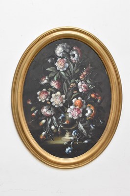 Lot 1922 - FRANK BORG; oil on canvas, still life study of...