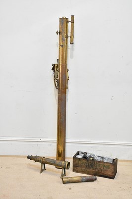 Lot 2477 - DOLLOND, LONDON; a 19th century brass...