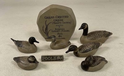 Lot 217 - BARBARA LINLEY-ADAMS FOR POOLE POTTERY; a...