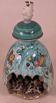Lot 250 - KERIMA GUALDO T; an Italian majolica style...