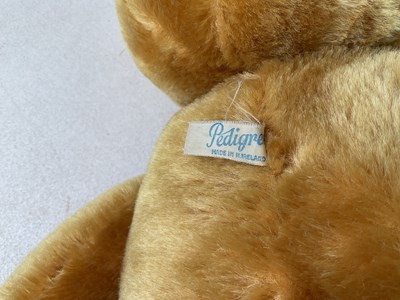 Lot 91 - PEDIGREE; a 1960s teddy bear with growler and...