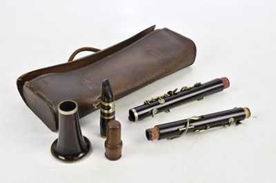 Lot 2512 - RUDALL CARTE & CO; a nickel plated rosewood...