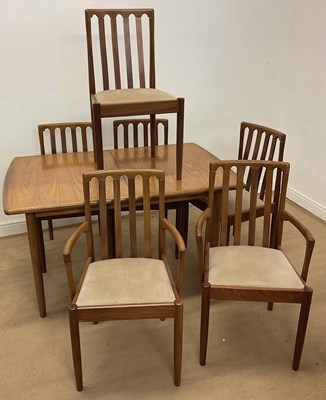 Lot 688 - MEREDEW; an extending dining table, unextended...