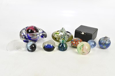 Lot 1681 - CAITHNESS; a collection of five paperweights,...