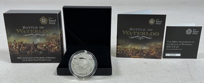 Lot 423 - ROYAL MINT; a 2015 200th Anniversary of the...