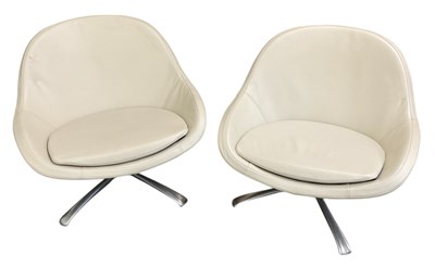 Lot 20 - IN THE STYLE OF BOCONCEPT; a pair of modern...