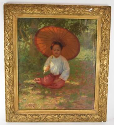 Lot 178 - UNATTRIBUTED; an early 20th century Oriental...