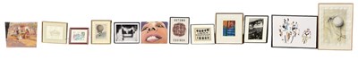 Lot 259 - A collection of eleven assorted pictures and...