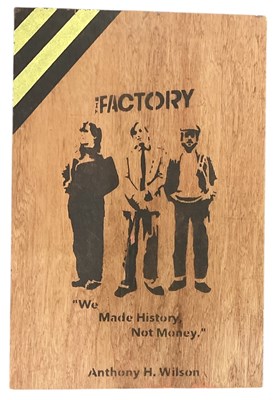 Lot 463 - ANTHONY H WILSON; a modern MDF board, spray...