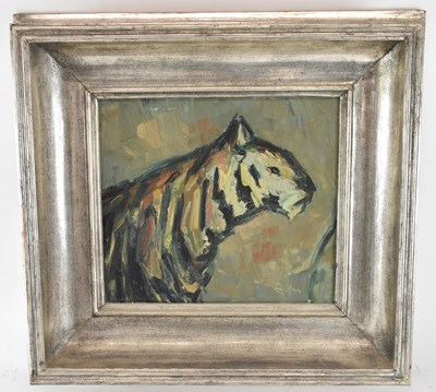 Lot 265 - ARTUR EITLER; oil on board, portrait of a...