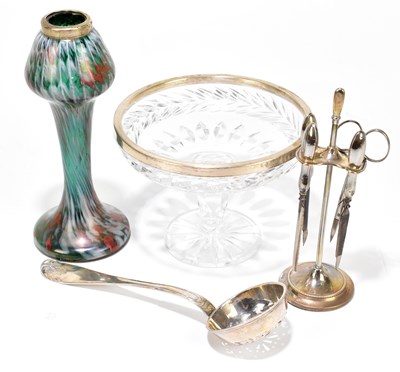 Lot 1152 - An Austrian Art Glass vase in the manner Loetz
