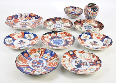Lot 1835 - A collection of late 20th century Imari...