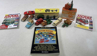 Lot 112 - DINKY TOYS; a small number of original Dinky...