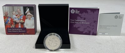 Lot 418 - ROYAL MINT; a 2018 Four Generations of Royalty,...