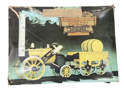 Lot 602 - HORNBY RAILWAYS; a box of Stephenson's Rocket...