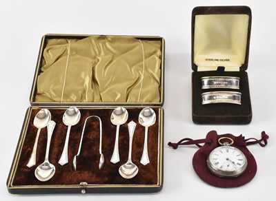 Lot 1091 - ARI D NORMAN; a cased pair of modern oval...