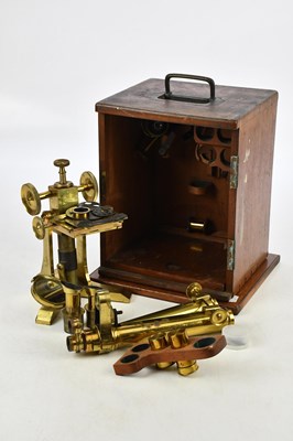 Lot 2478 - J SWIFT, LONDON; a 19th century brass...