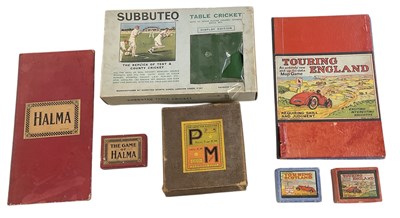 Lot 331 - A collection of vintage board games, including...